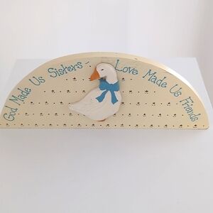 Room Mates vintage wooden wall plaque